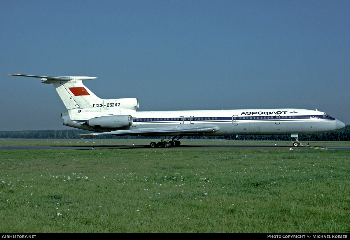 Aircraft Photo of CCCP-85242 | Tupolev Tu-154B-1 | Aeroflot | AirHistory.net #424985