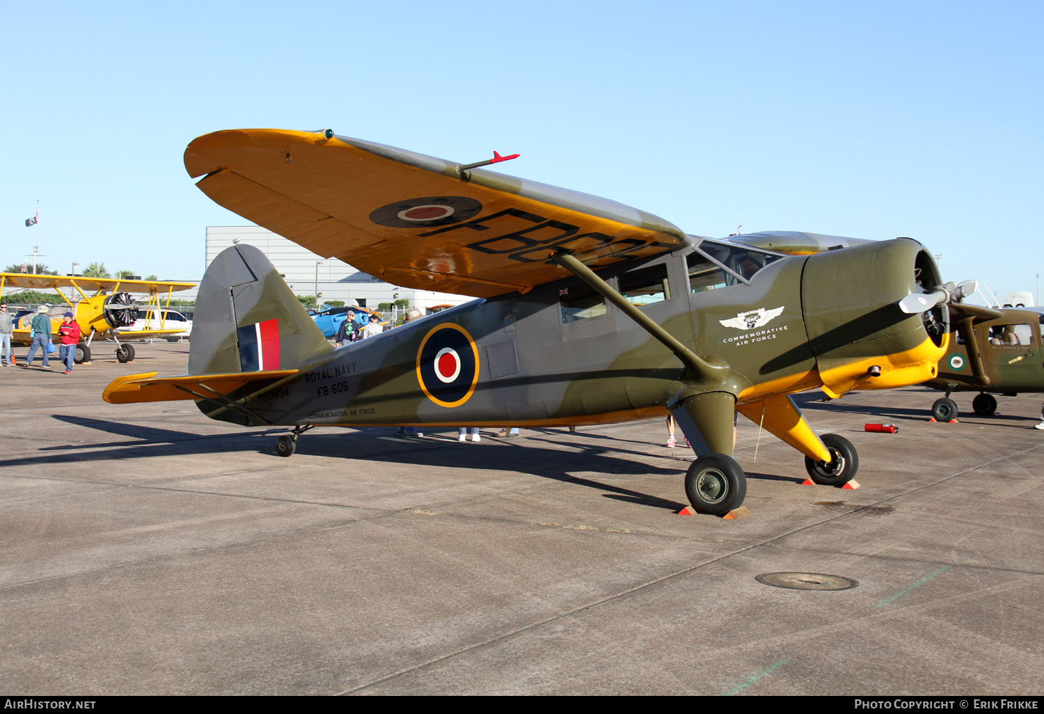 Aircraft Photo of N60634 / FB605 | Stinson AT-19 Reliant (V-77) | UK - Navy | AirHistory.net #425023