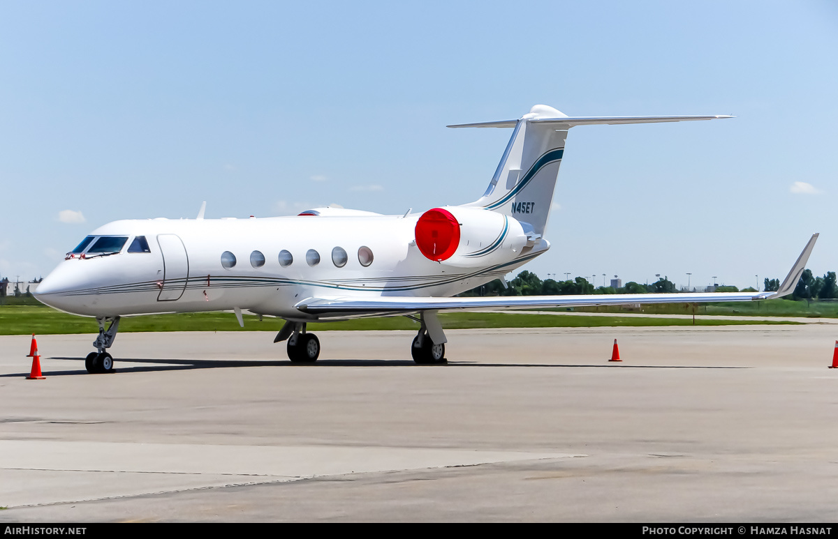 Aircraft Photo of N45ET | Gulfstream Aerospace G-IV Gulfstream IV-SP | AirHistory.net #425030