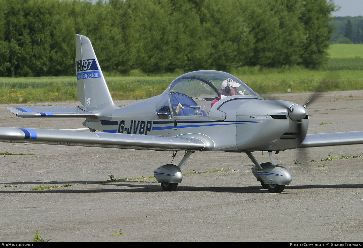 Aircraft Photo of G-JVBP | Light Sport EV-97 TeamEurostar UK | AirHistory.net #425048