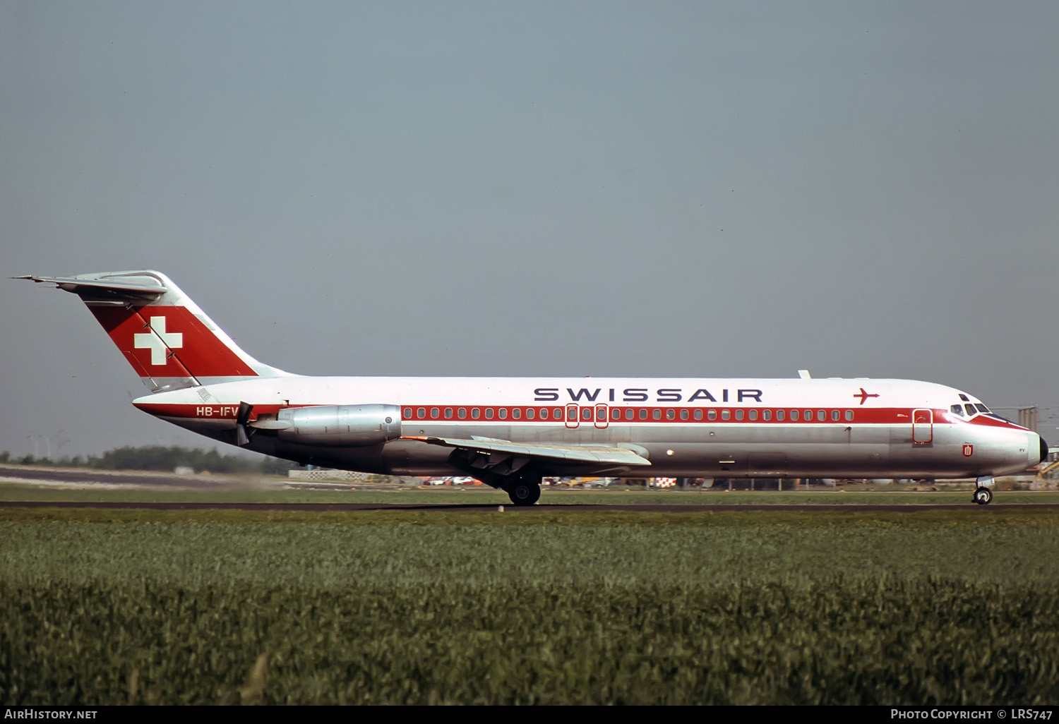 Aircraft Photo of HB-IFV | McDonnell Douglas DC-9-32 | Swissair | AirHistory.net #425067
