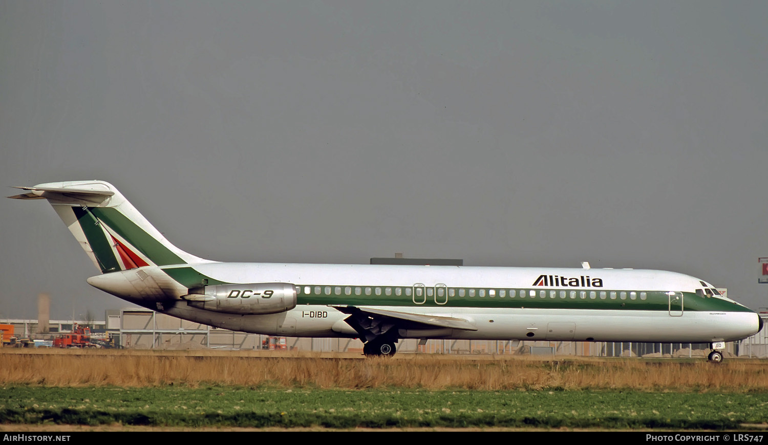 Aircraft Photo of I-DIBD | McDonnell Douglas DC-9-32 | Alitalia | AirHistory.net #425068