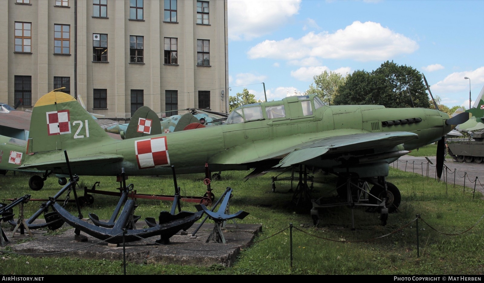 Aircraft Photo of 21 | Ilyushin Il-2M3 Shturmovik | Poland - Air Force | AirHistory.net #425073