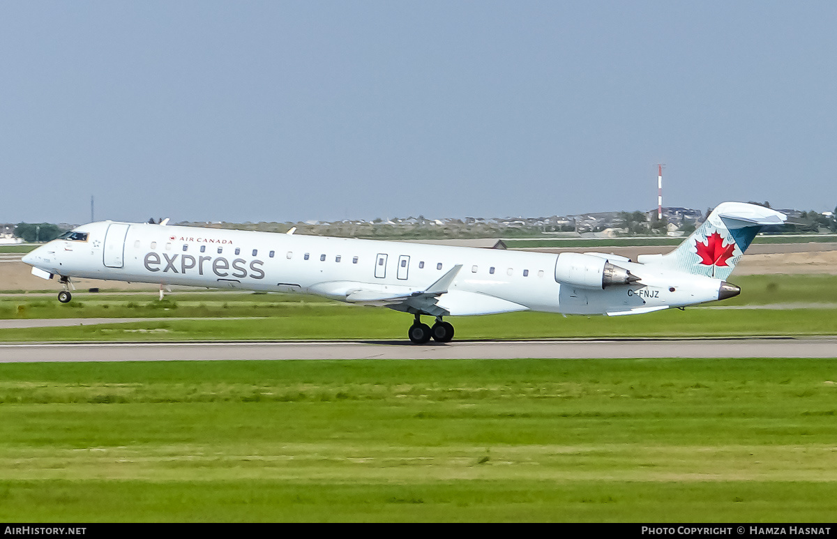 Aircraft Photo of C-FNJZ | Bombardier CRJ-900 (CL-600-2D24) | Air Canada Express | AirHistory.net #425122