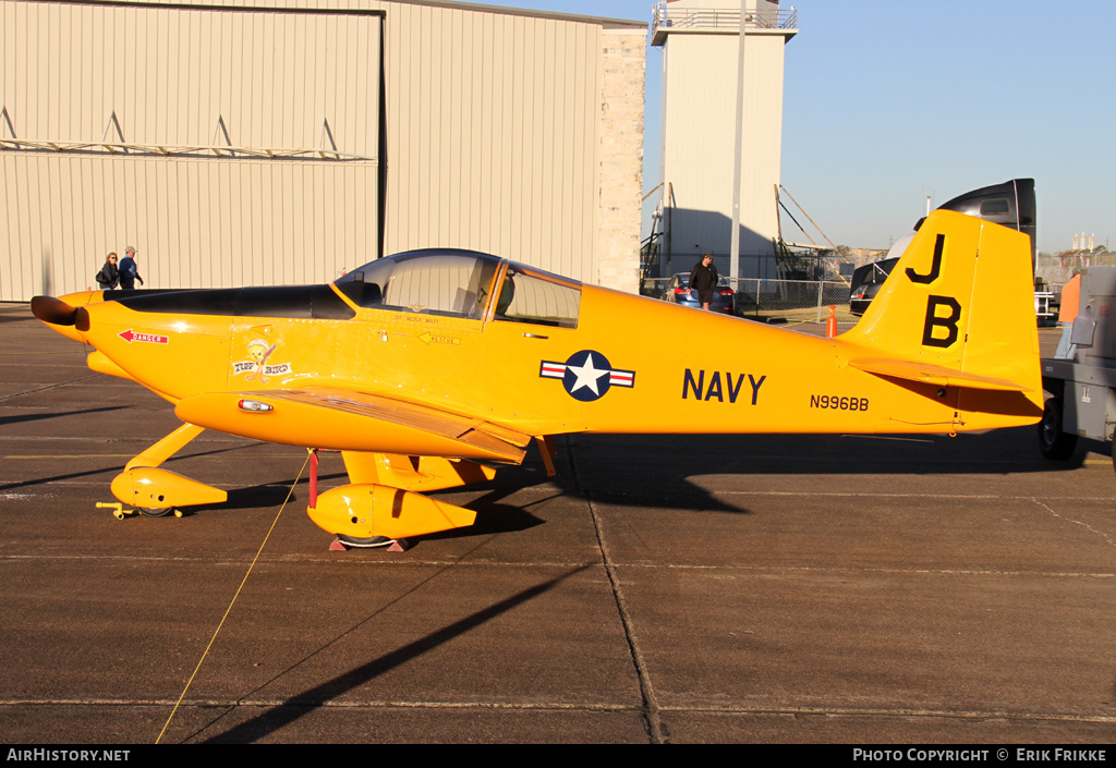 Aircraft Photo of N996BB | Van's RV-6A | USA - Navy | AirHistory.net #425125