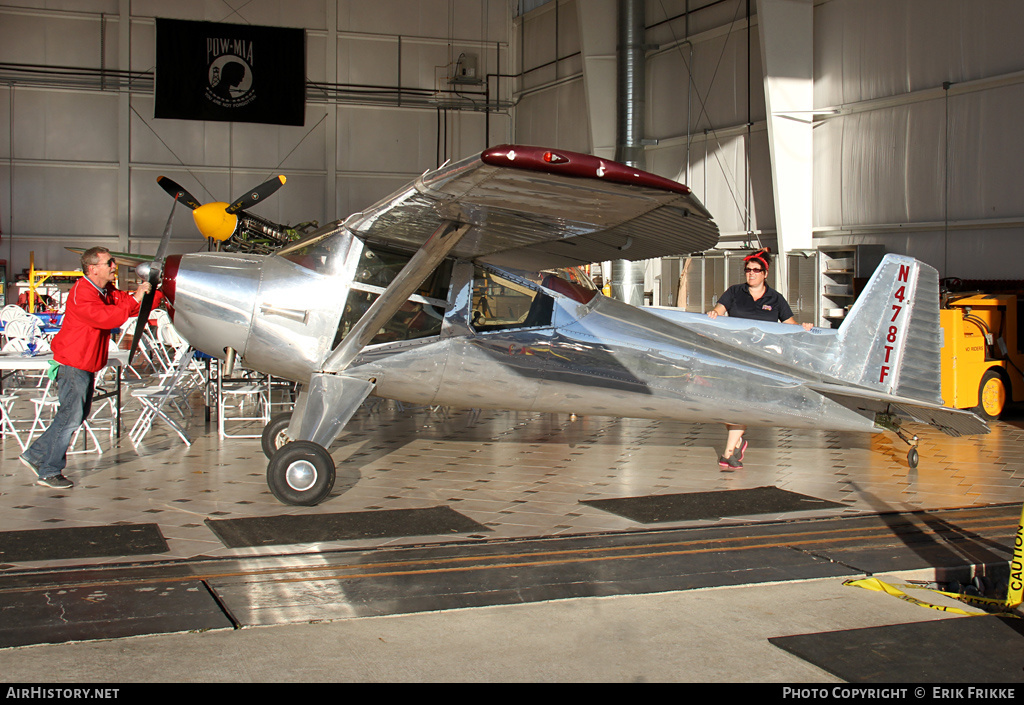 Aircraft Photo of N478TF | Luscombe T8F Silvaire | AirHistory.net #425137