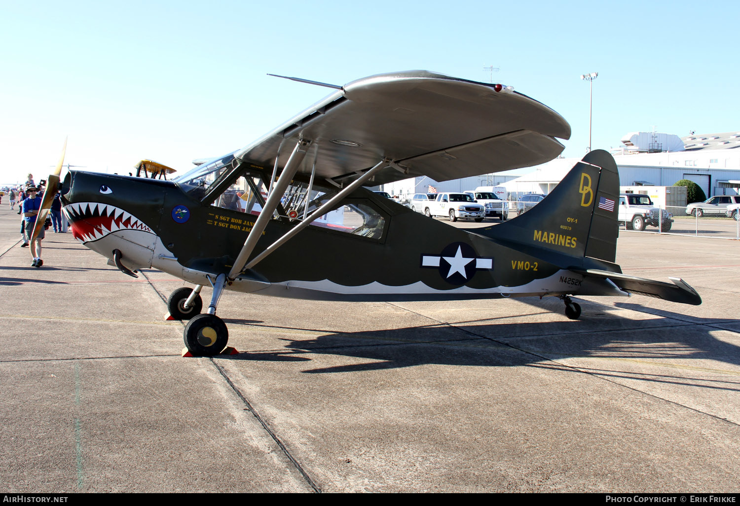 Aircraft Photo of N4252K / 03879 | Stinson OY-1 Sentinel | USA - Marines | AirHistory.net #425139