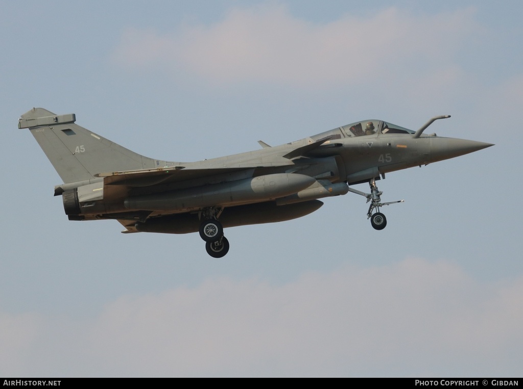 Aircraft Photo of 45 | Dassault Rafale M | France - Navy | AirHistory.net #425144