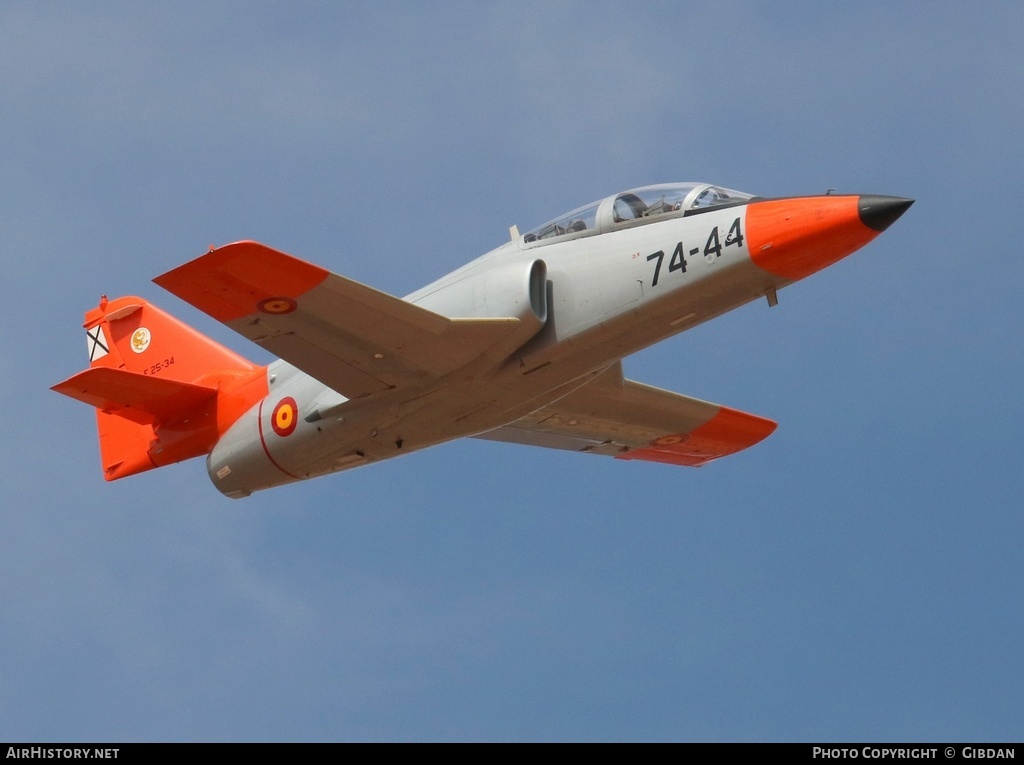 Aircraft Photo of E.25-34 | CASA C101EB Aviojet | Spain - Air Force | AirHistory.net #425155