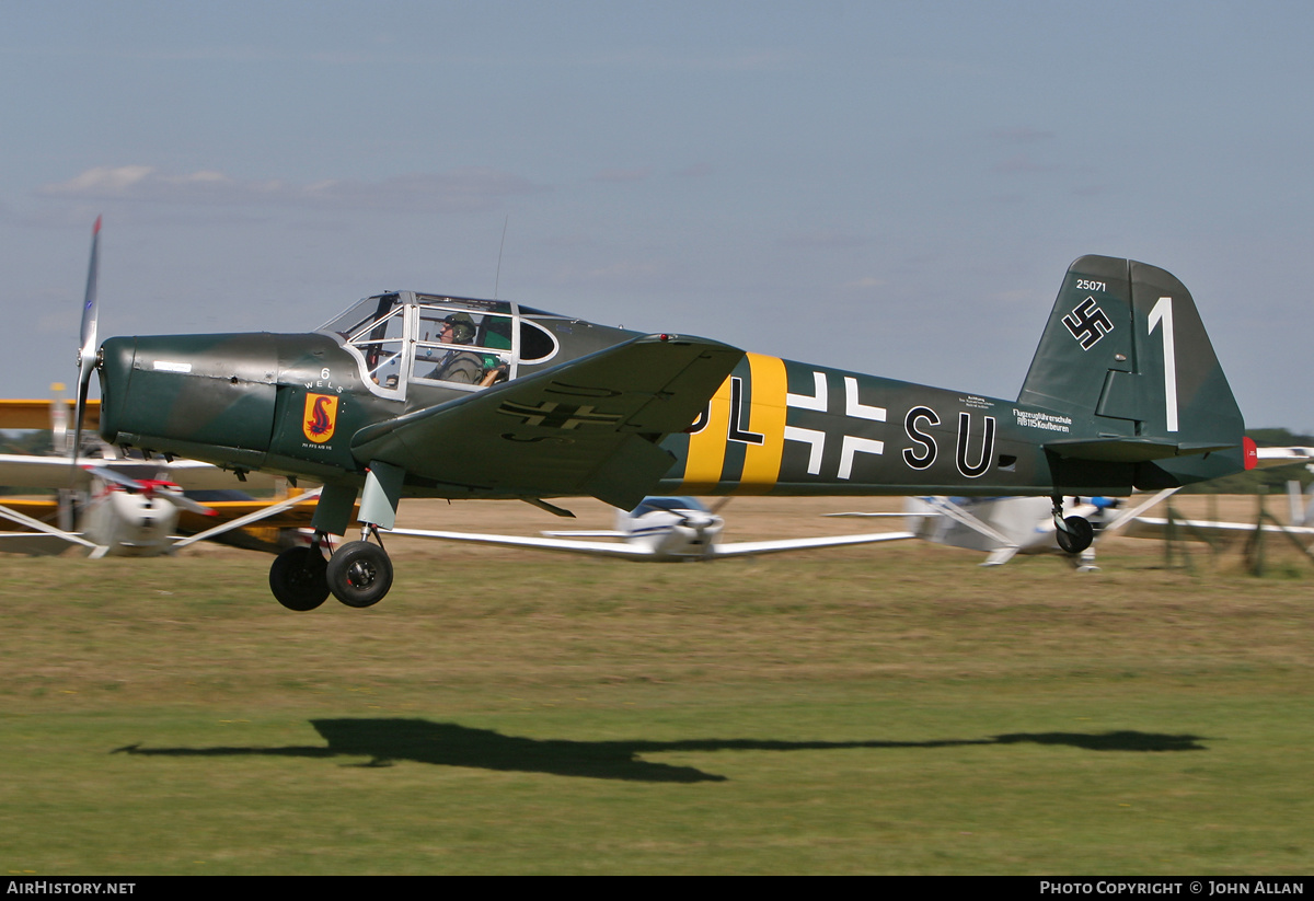 Aircraft Photo of G-GLSU / 25071 | Bücker Sk25 (Bü-181B-1) | Germany - Air Force | AirHistory.net #425168