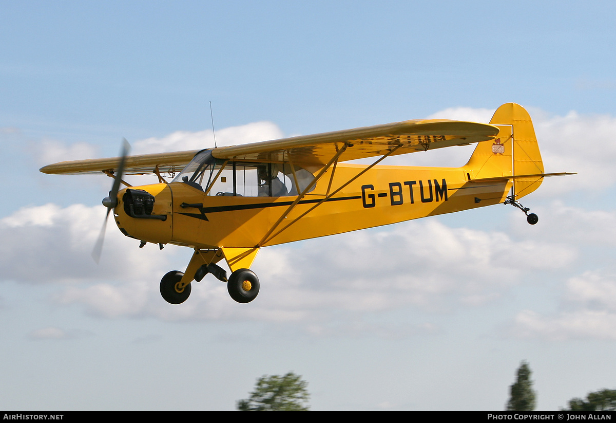 Aircraft Photo of G-BTUM | Piper J-3C-65 Cub | AirHistory.net #425171