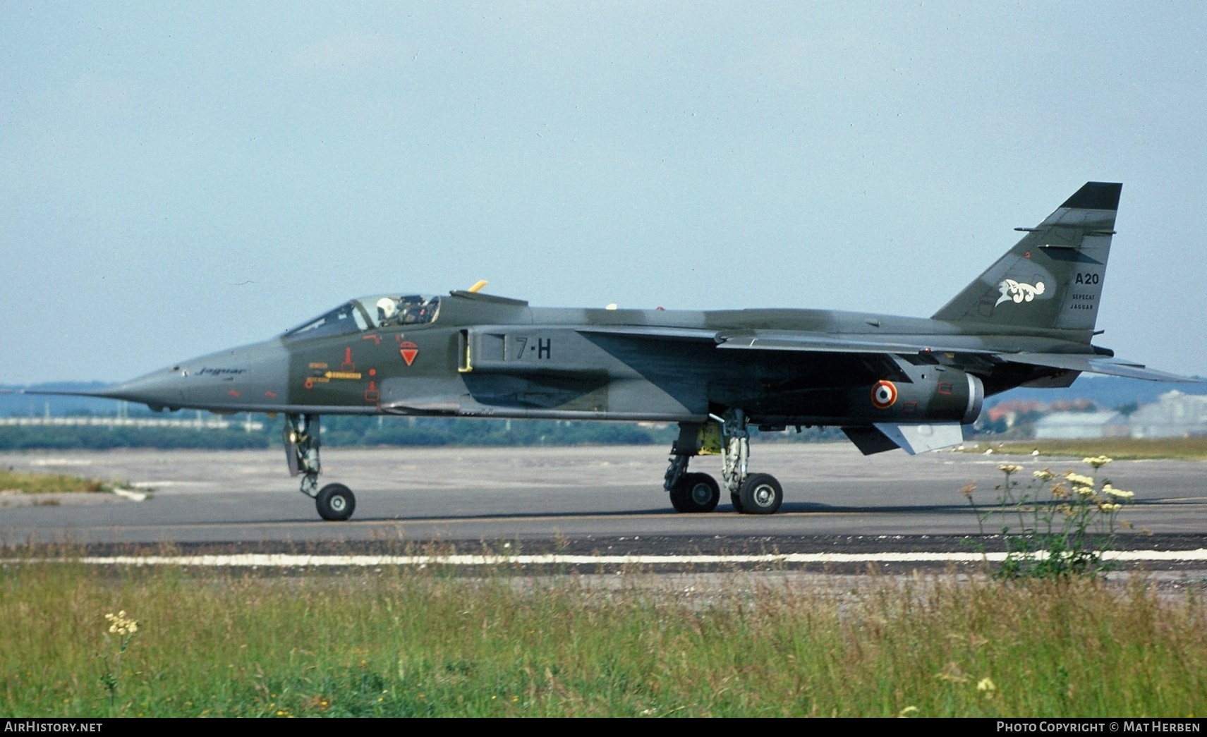 Aircraft Photo of A20 | Sepecat Jaguar A | France - Air Force | AirHistory.net #425174