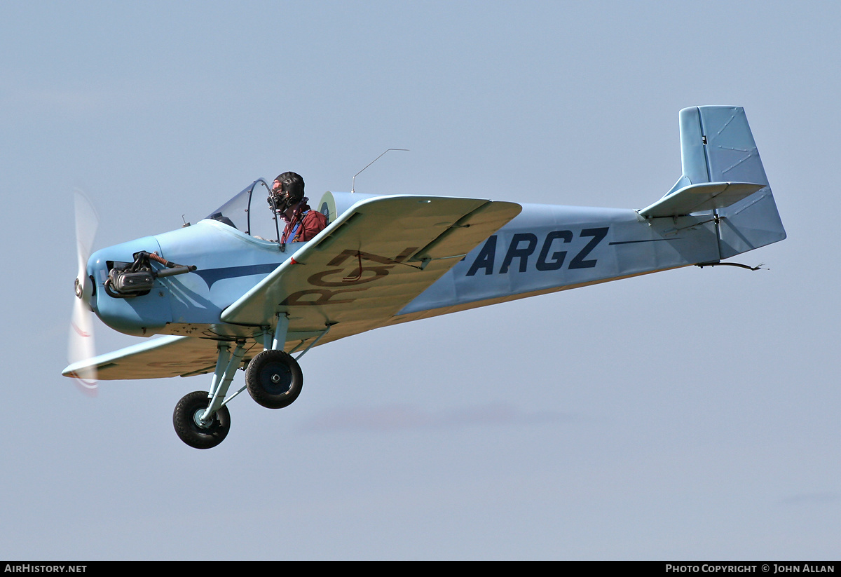 Aircraft Photo of G-ARGZ | Druine D-31 Turbulent | AirHistory.net #425178