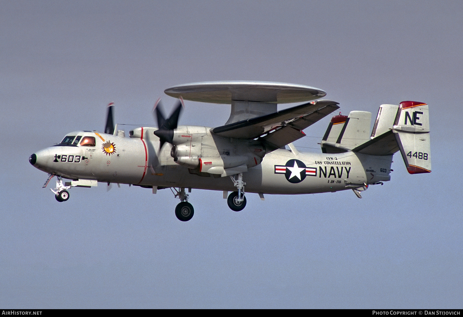 Aircraft Photo of 164488 / 4488 | Grumman E-2C Hawkeye | USA - Navy | AirHistory.net #425209