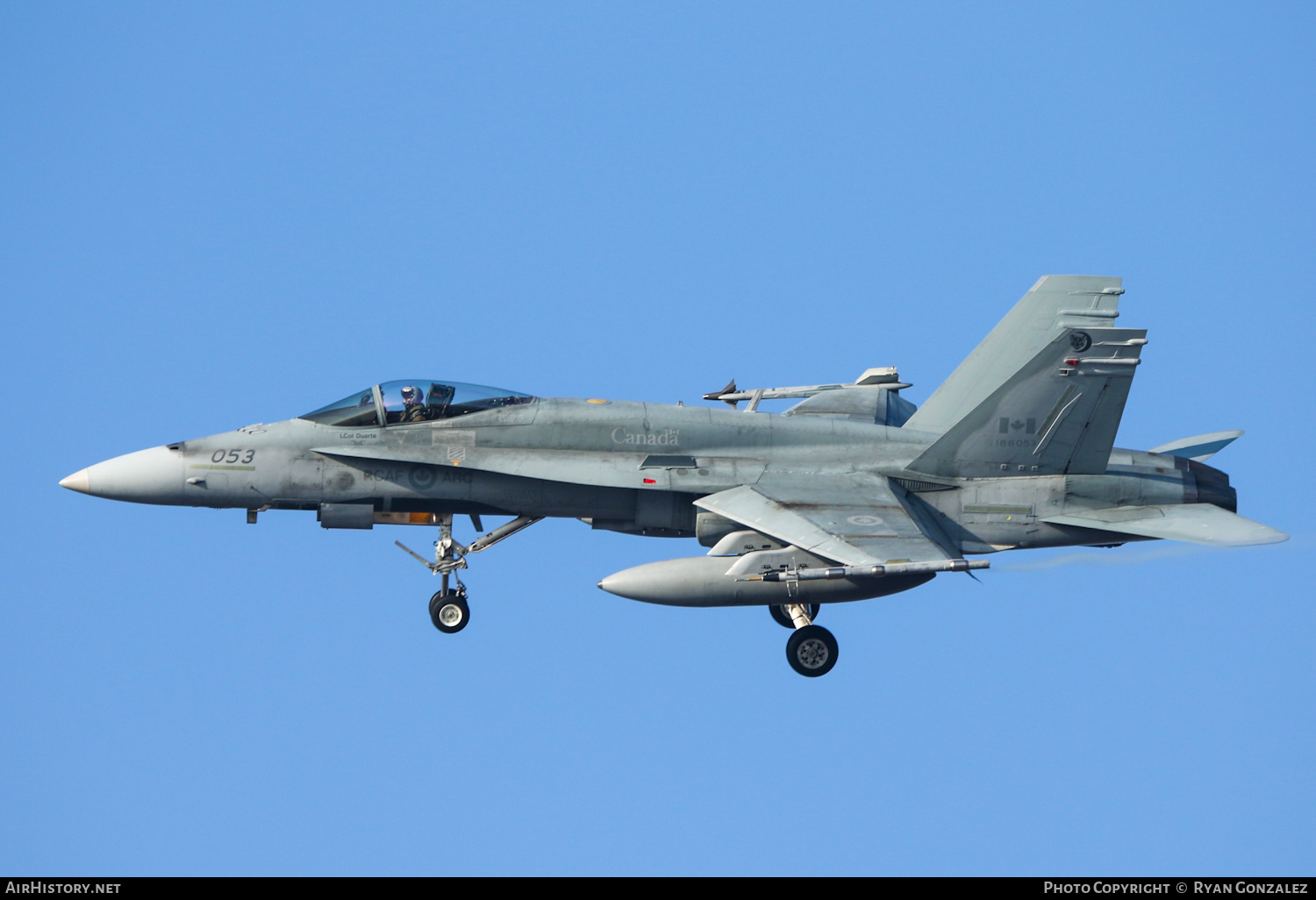 Aircraft Photo of 188053 / 053 | McDonnell Douglas CF-188A Hornet | Canada - Air Force | AirHistory.net #425210