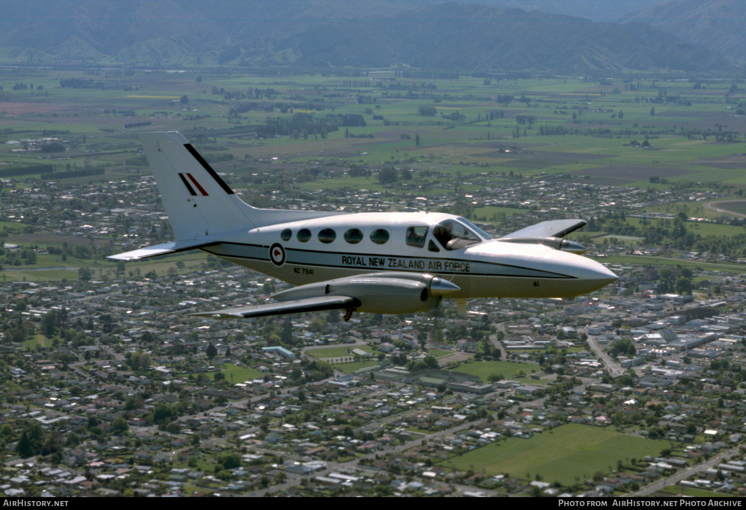 Aircraft Photo of NZ7941 | Cessna 421C Golden Eagle | New Zealand - Air Force | AirHistory.net #425230
