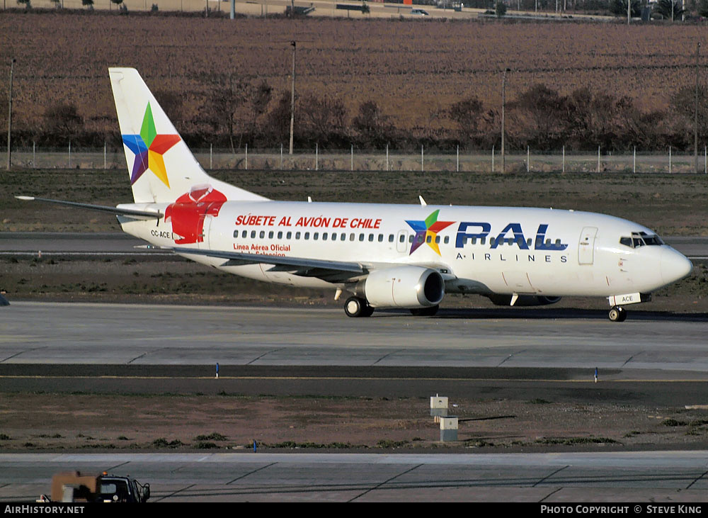 Aircraft Photo of CC-ACE | Boeing 737-322 | PAL Airlines - Principal Airlines | AirHistory.net #425240