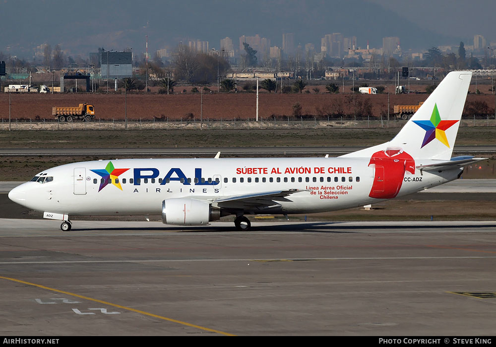 Aircraft Photo of CC-ADZ | Boeing 737-3G7 | PAL Airlines - Principal Airlines | AirHistory.net #425245