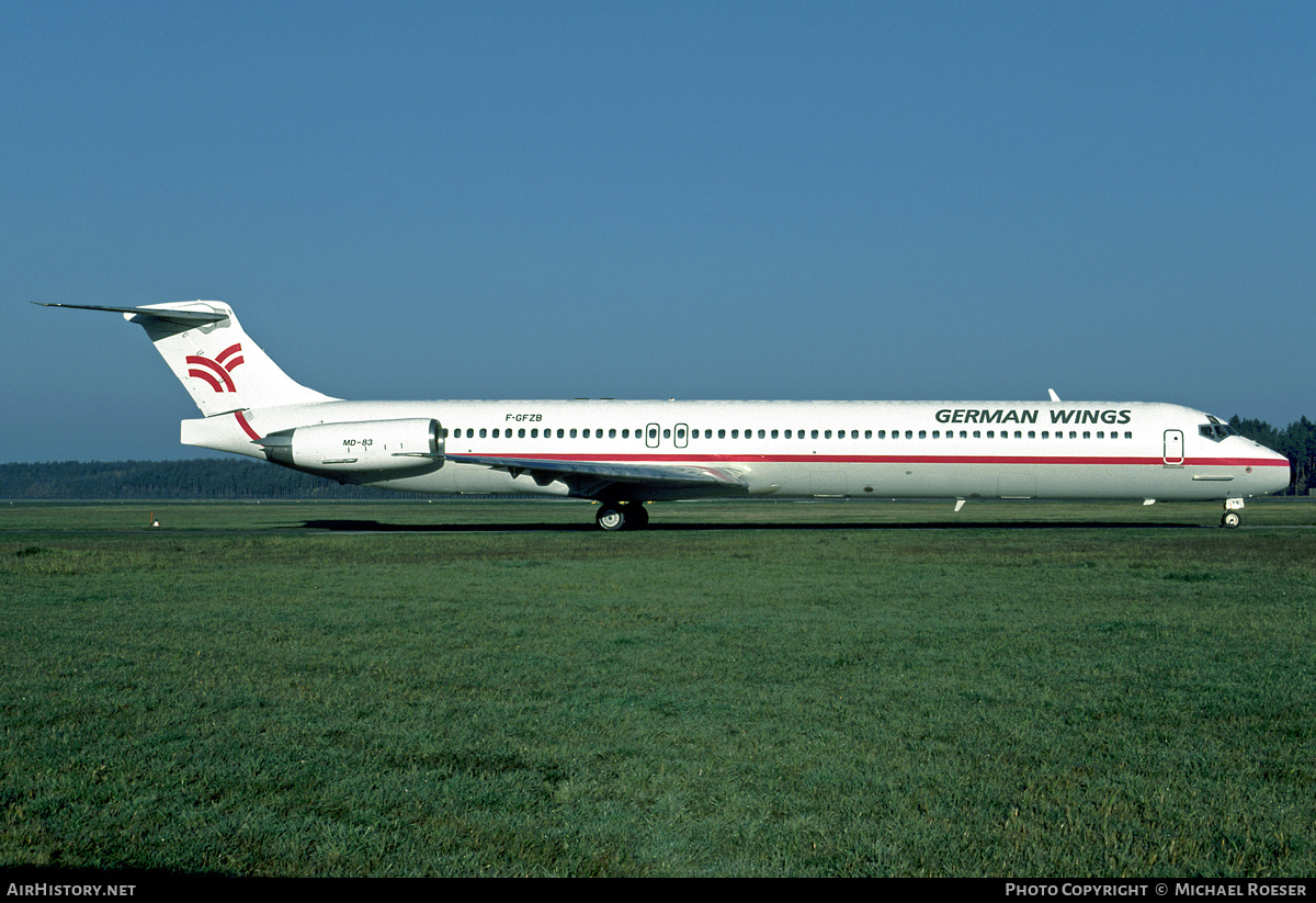 Aircraft Photo of F-GFZB | McDonnell Douglas MD-83 (DC-9-83) | German Wings | AirHistory.net #425263