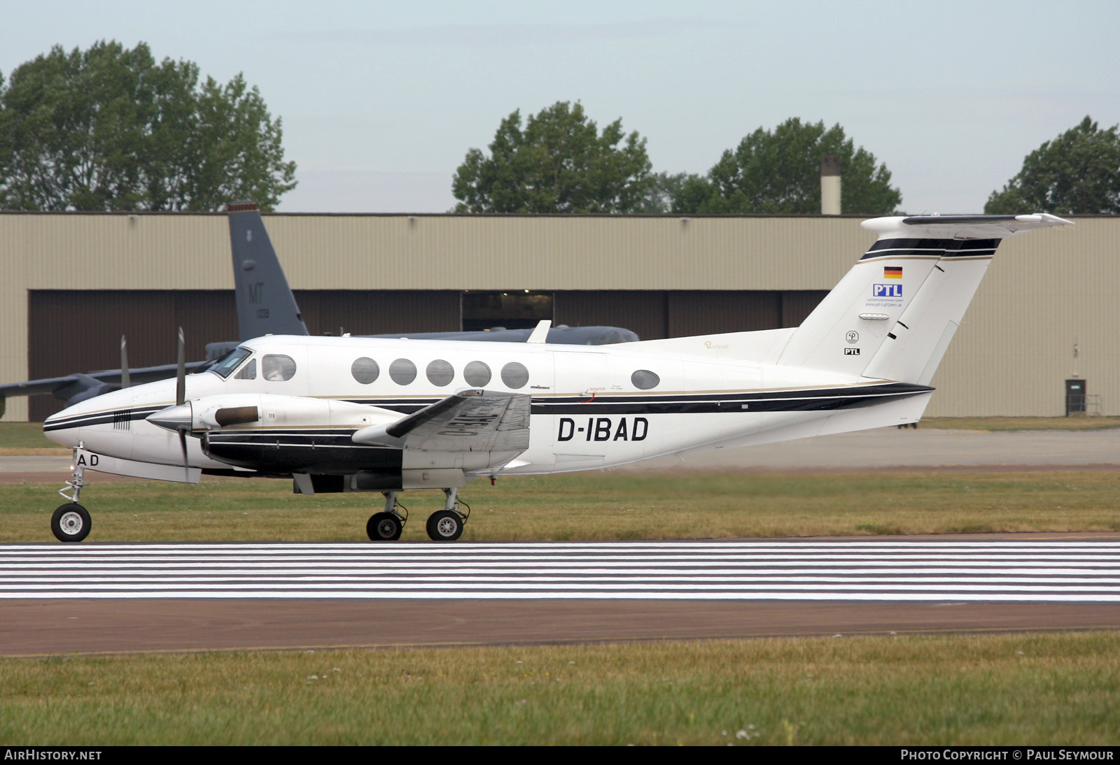 Aircraft Photo of D-IBAD | Beech B200 Super King Air | PTL Luftfahrtunternehmen | AirHistory.net #425266