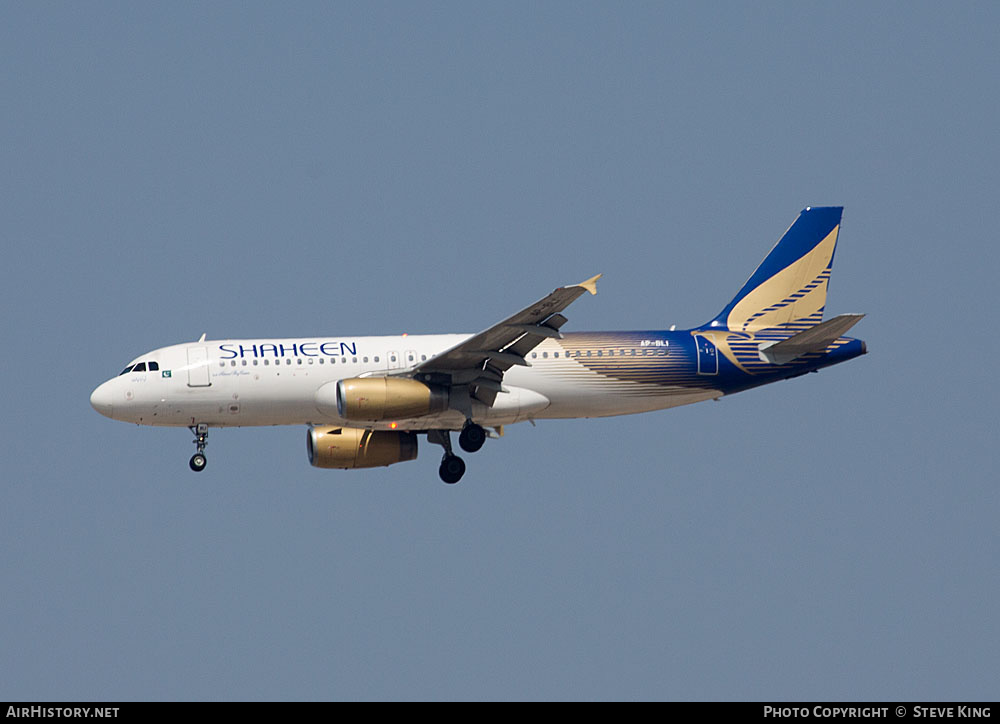 Aircraft Photo of AP-BLI | Airbus A320-232 | Shaheen Air International | AirHistory.net #425298