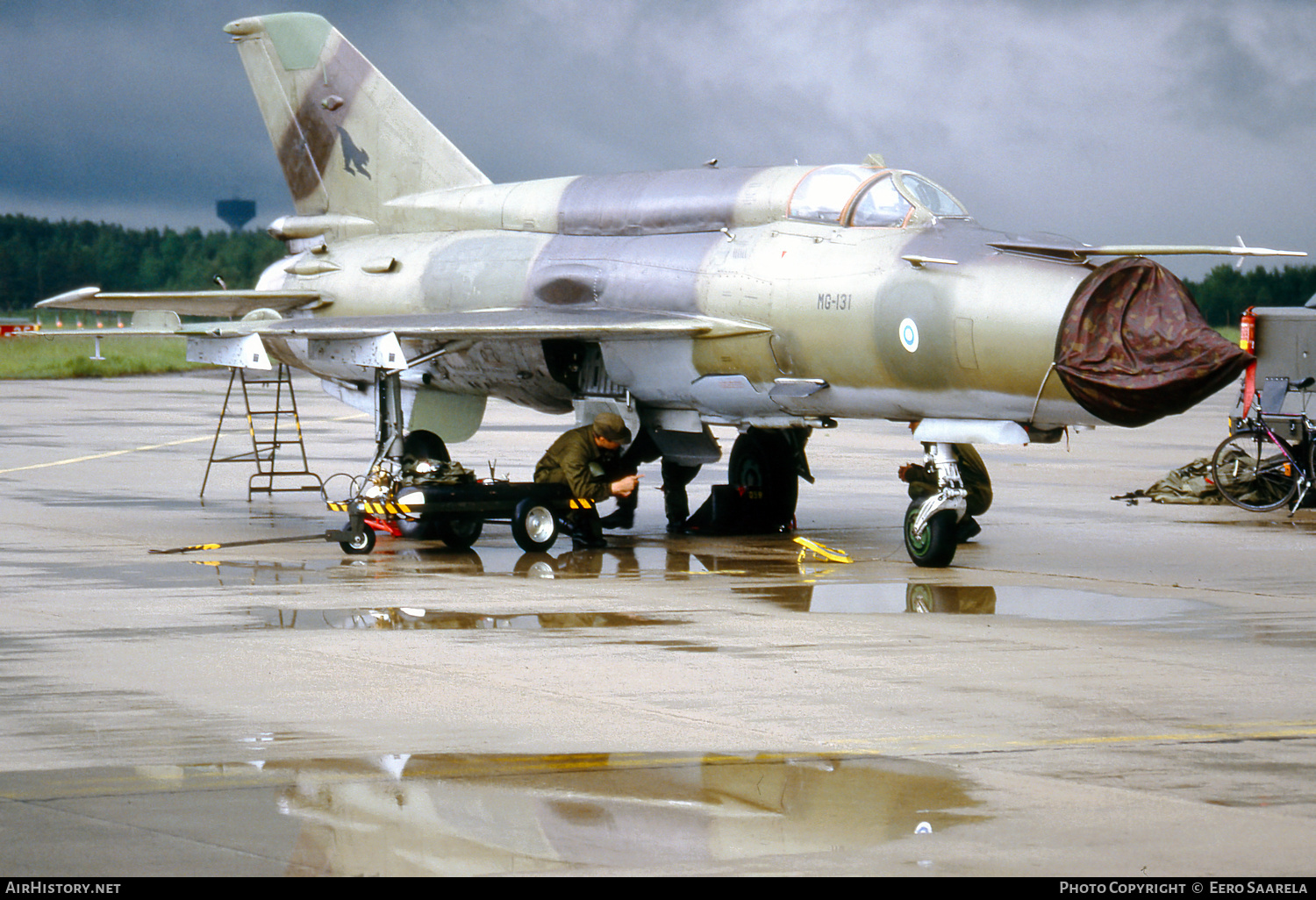 Aircraft Photo of MG-131 | Mikoyan-Gurevich MiG-21bis | Finland - Air Force | AirHistory.net #425321