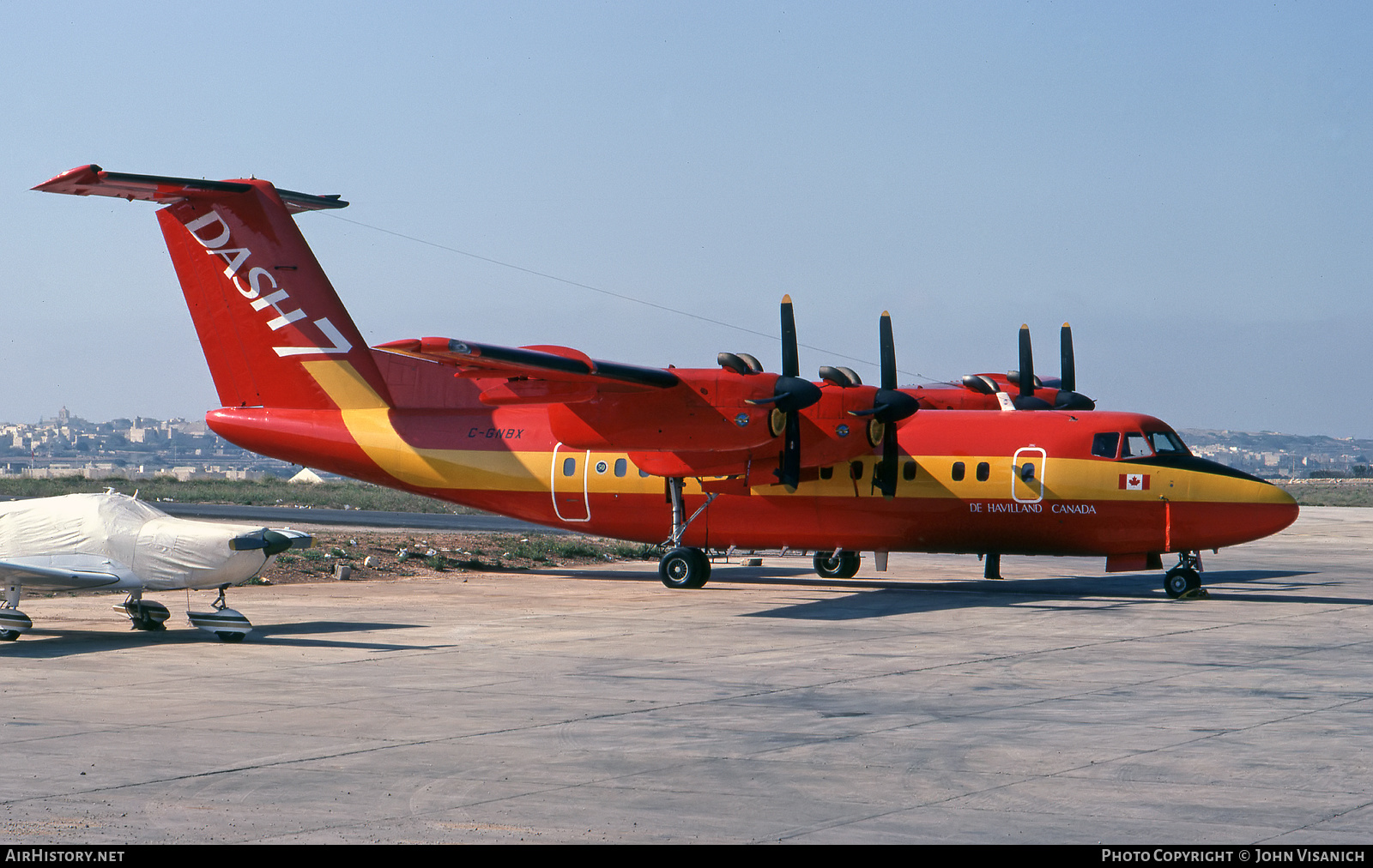 Aircraft Photo of C-GNBX | De Havilland Canada DHC-7-100 Dash 7 | De Havilland Canada | AirHistory.net #425324