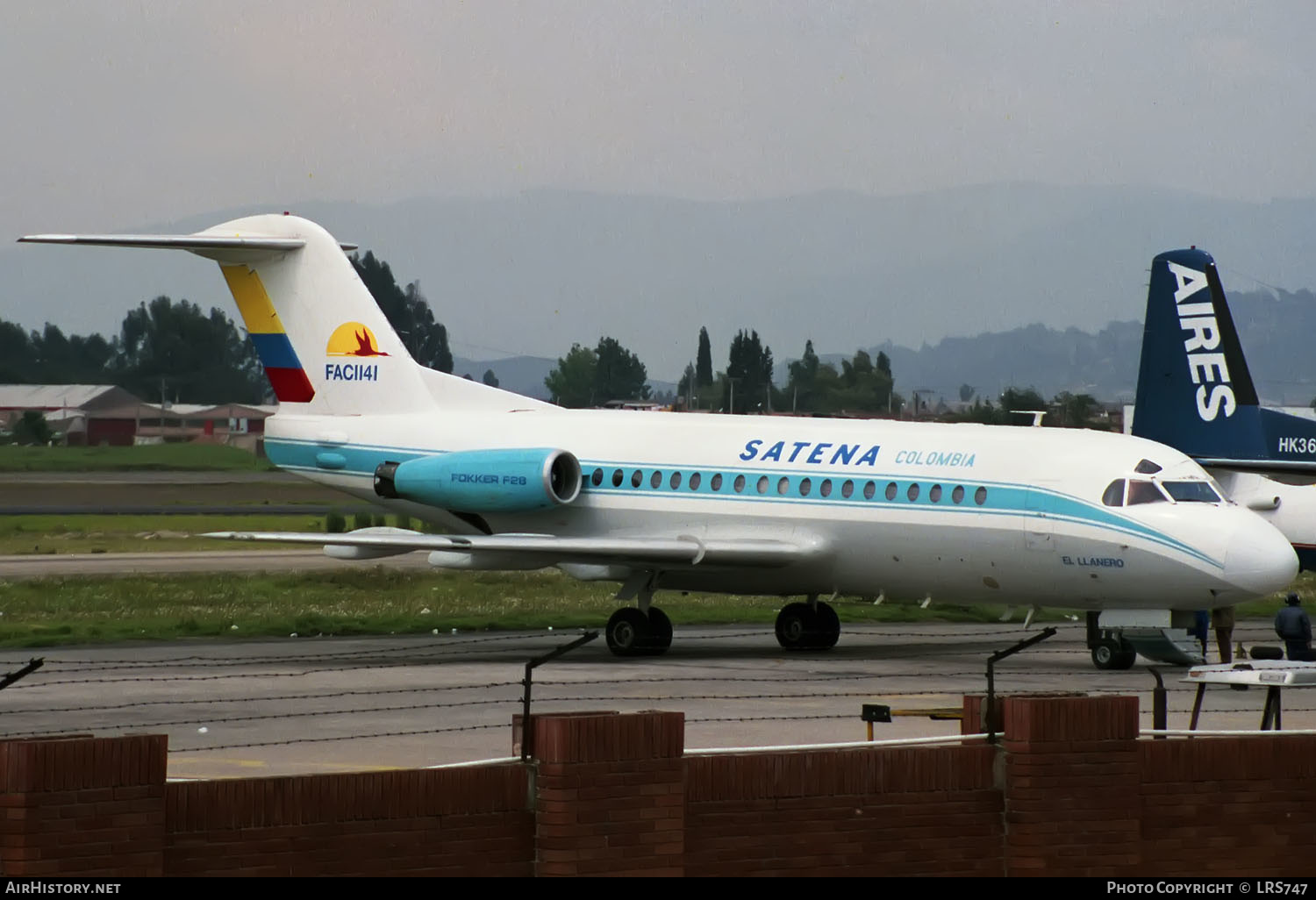 Aircraft Photo of FAC1141 | Fokker F28-3000C Fellowship | Colombia - Satena | AirHistory.net #425349