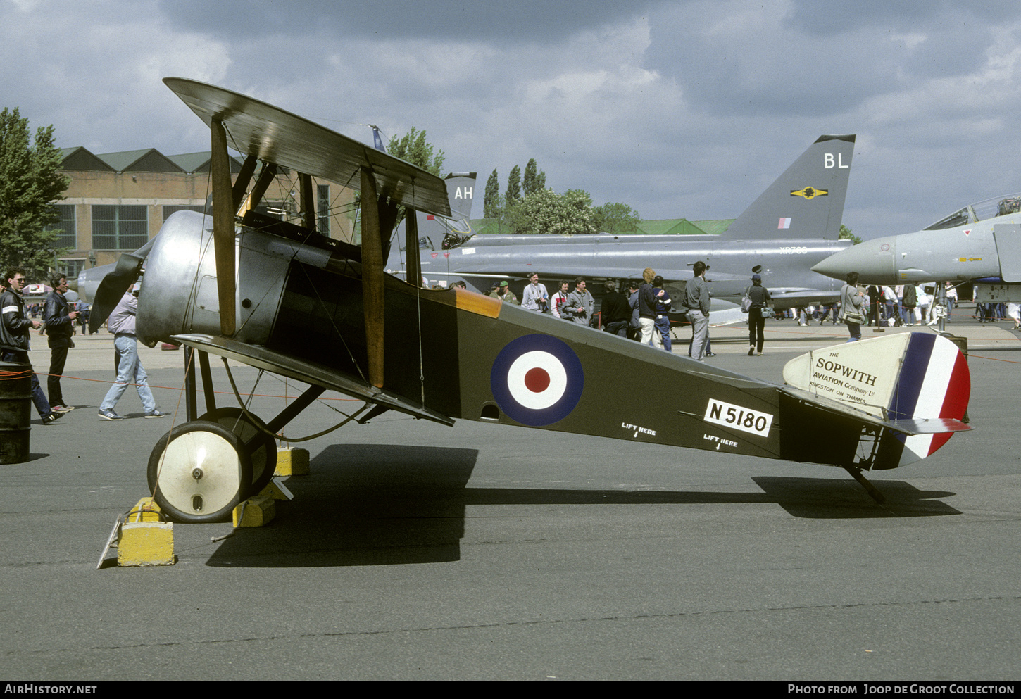 Aircraft Photo of G-EBKY / N5180 | Sopwith Pup | UK - Air Force | AirHistory.net #425364