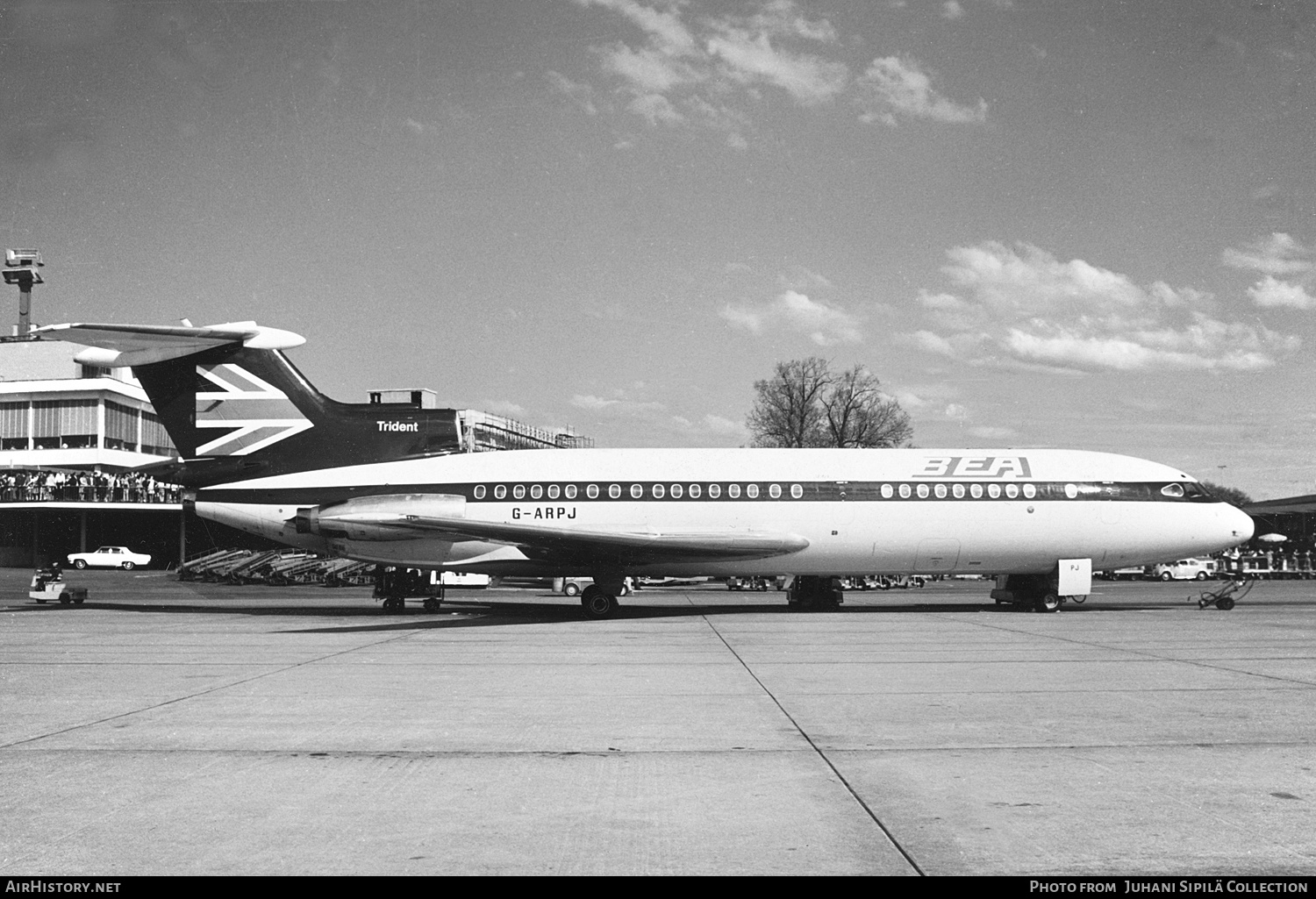 Aircraft Photo of G-ARPJ | De Havilland D.H. 121 Trident 1C | BEA - British European Airways | AirHistory.net #425372