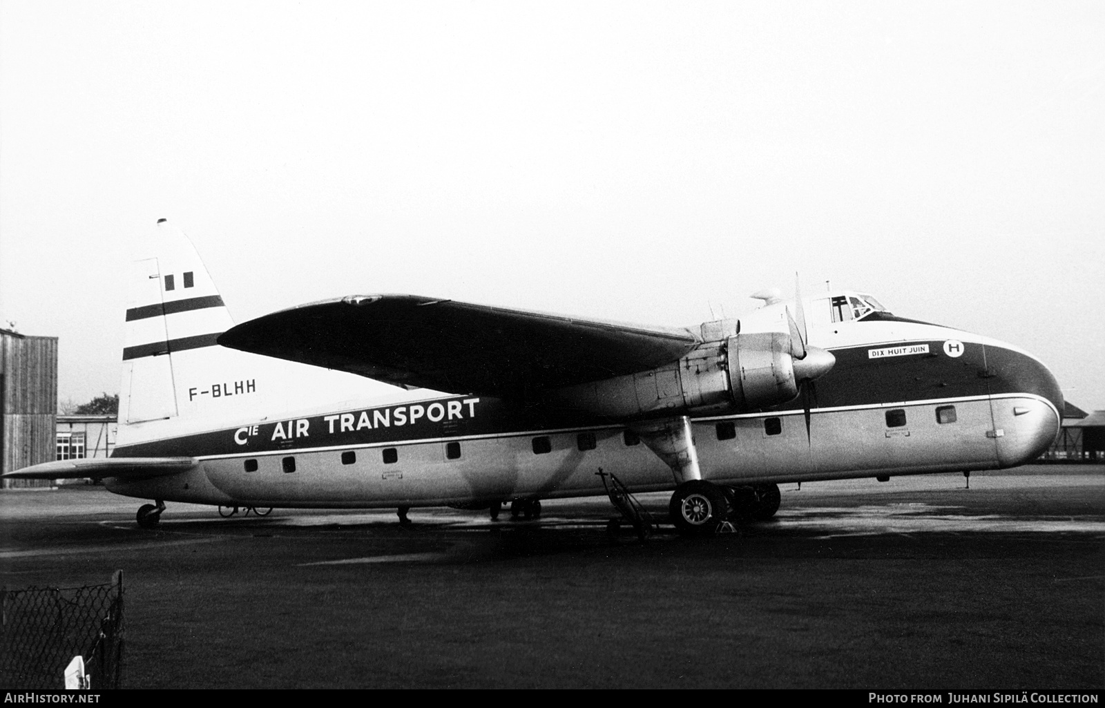 Aircraft Photo of F-BLHH | Bristol 170 Freighter Mk32 | Cie Air Transport | AirHistory.net #425376