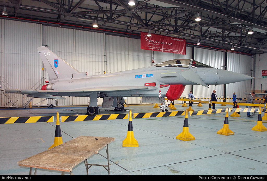 Aircraft Photo of ZK306 | Eurofighter EF-2000 Typhoon FGR4 | UK - Air Force | AirHistory.net #425415