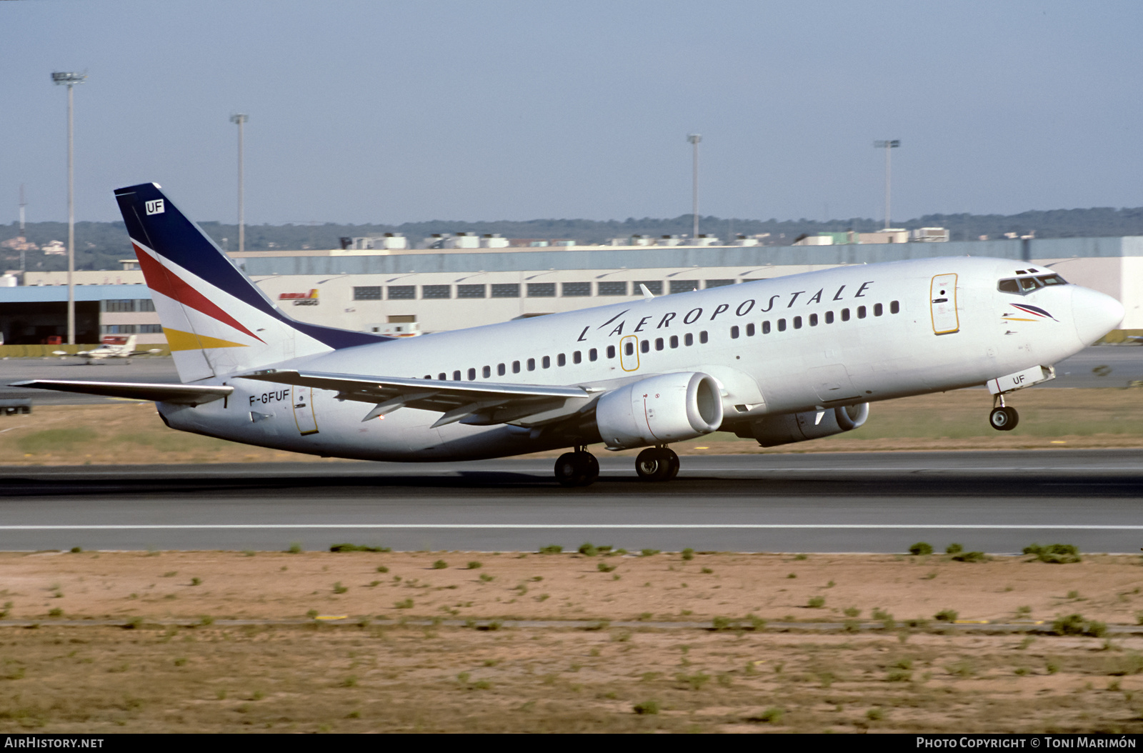 Aircraft Photo of F-GFUF | Boeing 737-3B3(QC) | L'Aeropostale | AirHistory.net #425426