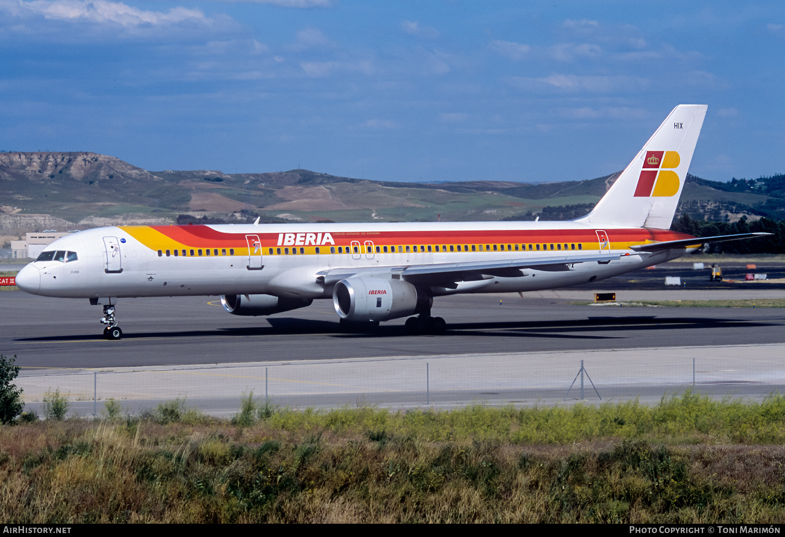 Aircraft Photo of EC-HIX | Boeing 757-256 | Iberia | AirHistory.net #425429
