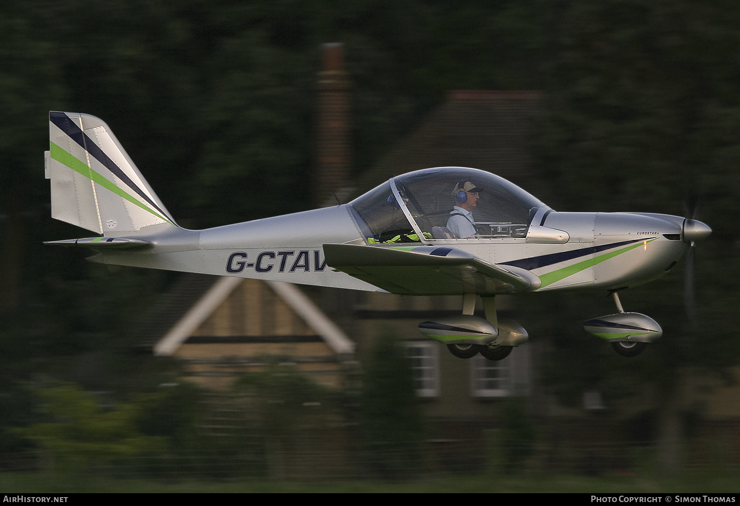 Aircraft Photo of G-CTAV | Cosmik EV-97 TeamEurostar UK | AirHistory.net #425455