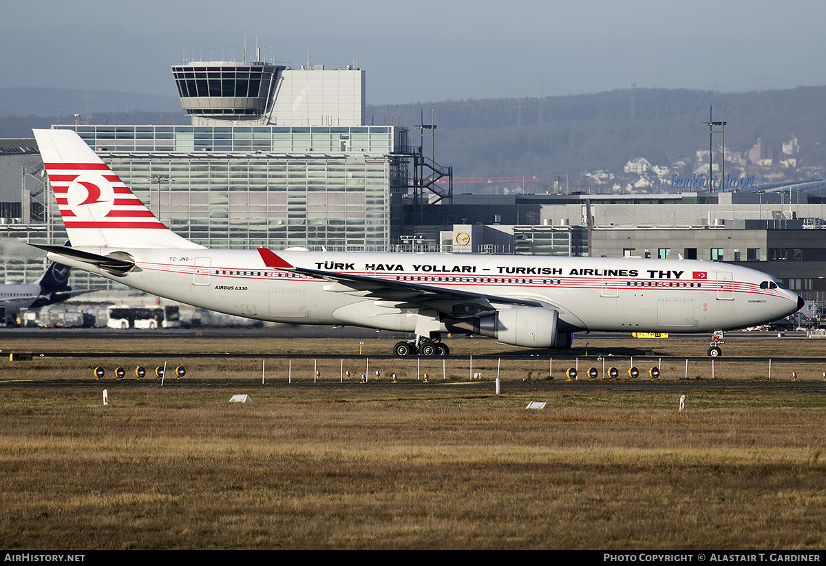 Aircraft Photo of TC-JNC | Airbus A330-203 | Turkish Airlines | THY Türk Hava Yolları - Turkish Airlines | AirHistory.net #425461