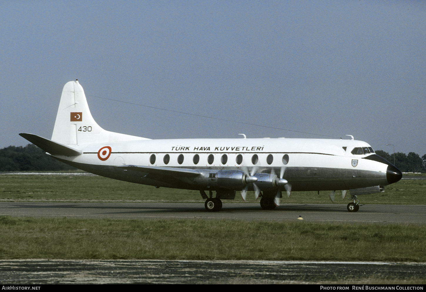 Aircraft Photo of 430 | Vickers 794D Viscount | Turkey - Air Force | AirHistory.net #425464