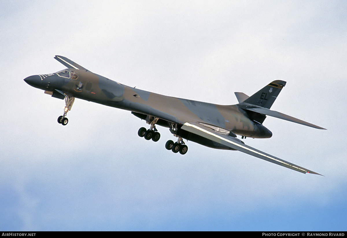 Aircraft Photo of 86-0104 / AF86-104 | Rockwell B-1B Lancer | USA - Air Force | AirHistory.net #425465