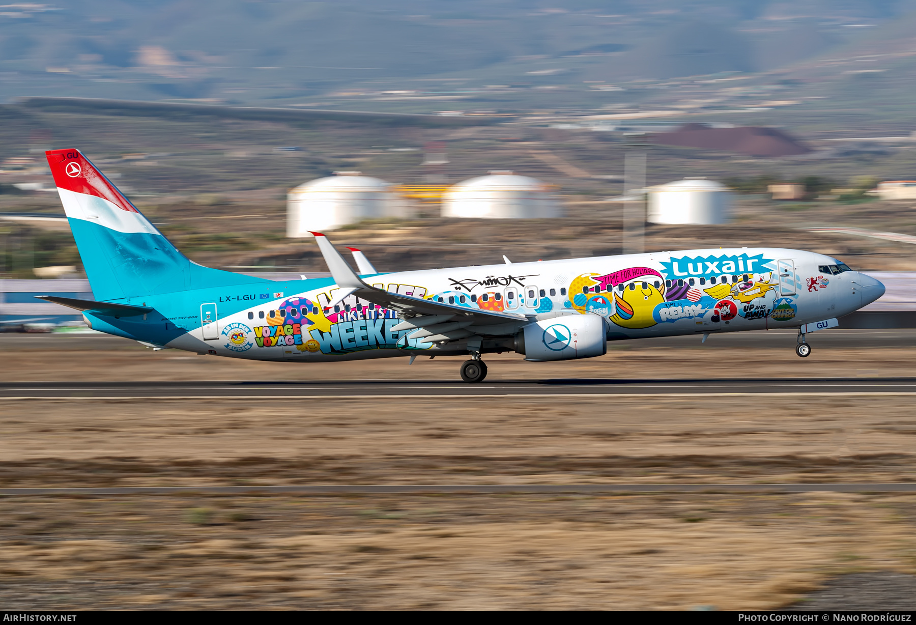 Aircraft Photo of LX-LGU | Boeing 737-8C9 | Luxair | AirHistory.net #425482