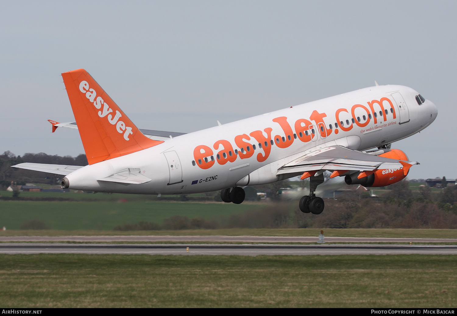 Aircraft Photo of G-EZNC | Airbus A319-111 | EasyJet | AirHistory.net #425486