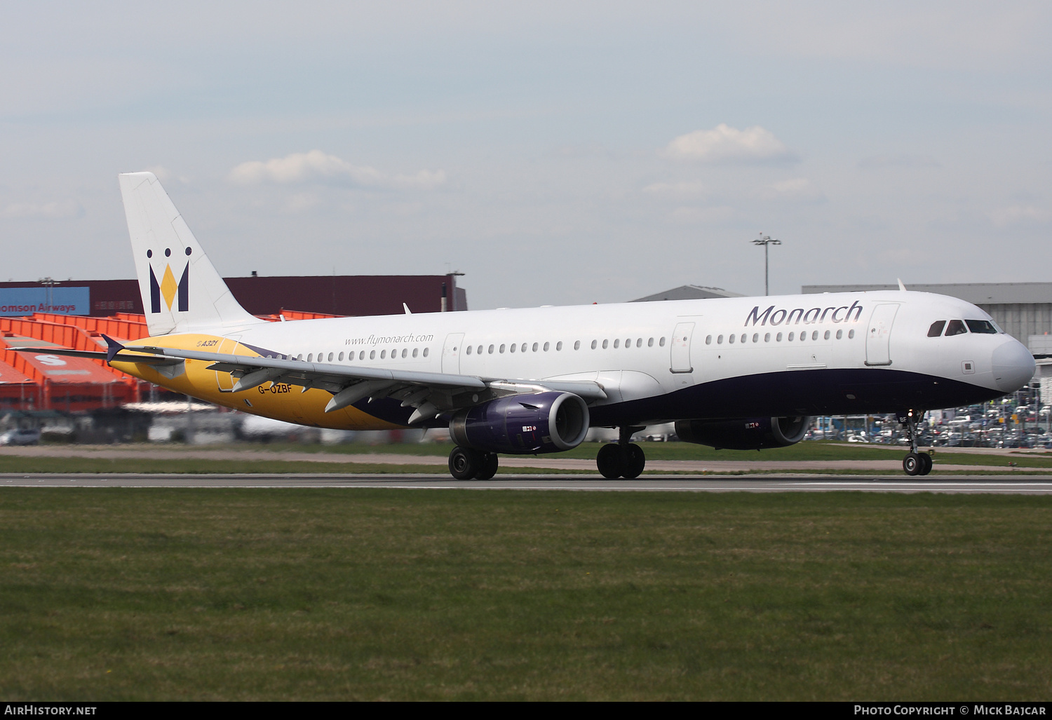 Aircraft Photo of G-OZBF | Airbus A321-231 | Monarch Airlines | AirHistory.net #425488