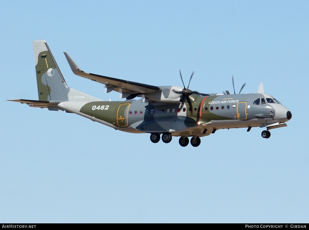 Aircraft Photo of 0482 | CASA C295W | Czechia - Air Force | AirHistory.net #425500