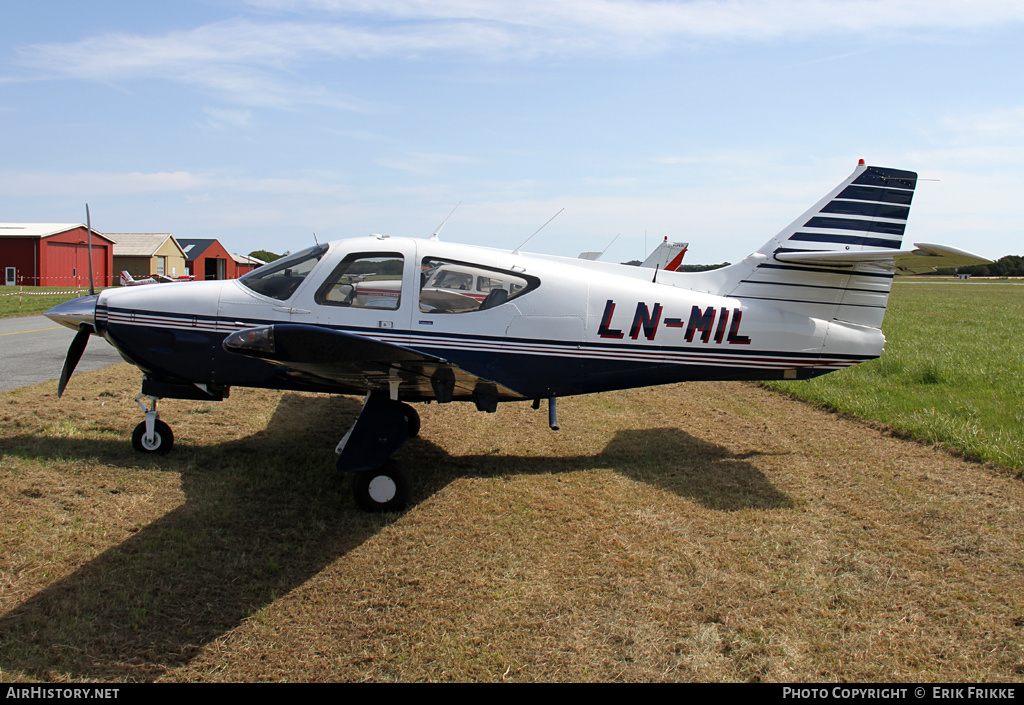 Aircraft Photo of LN-MIL | Rockwell Commander 112A | AirHistory.net #425501