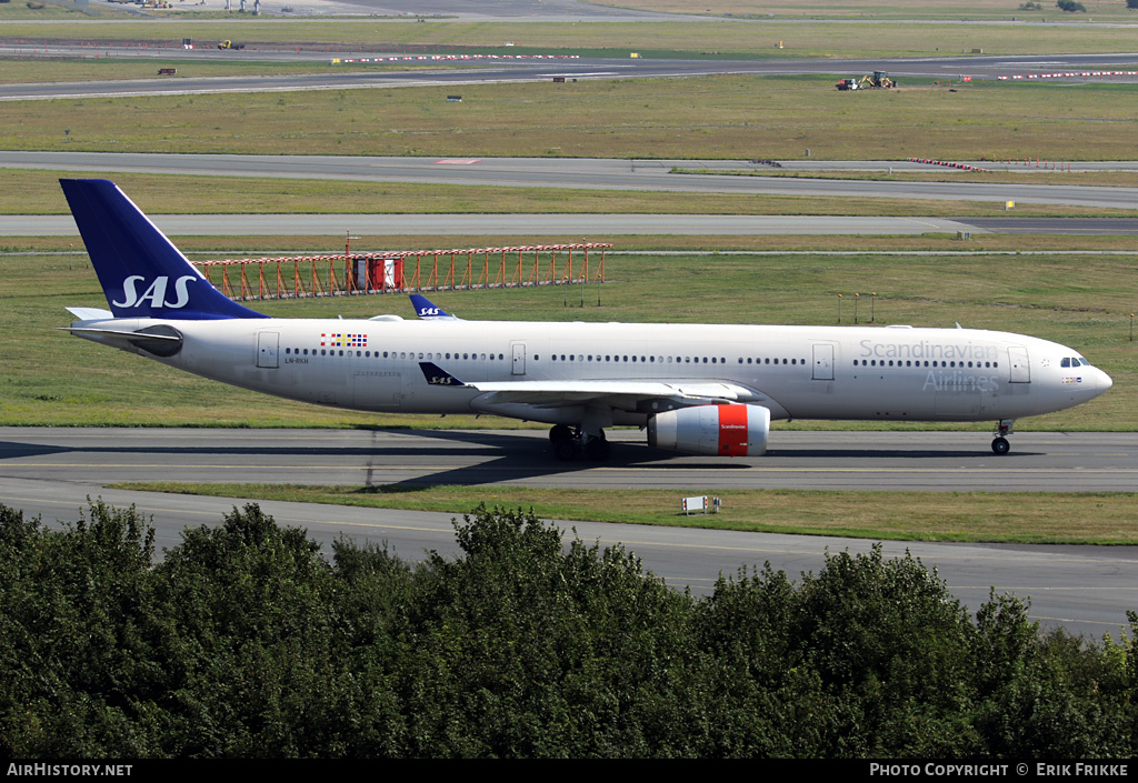 Aircraft Photo of LN-RKH | Airbus A330-343E | Scandinavian Airlines - SAS | AirHistory.net #425504