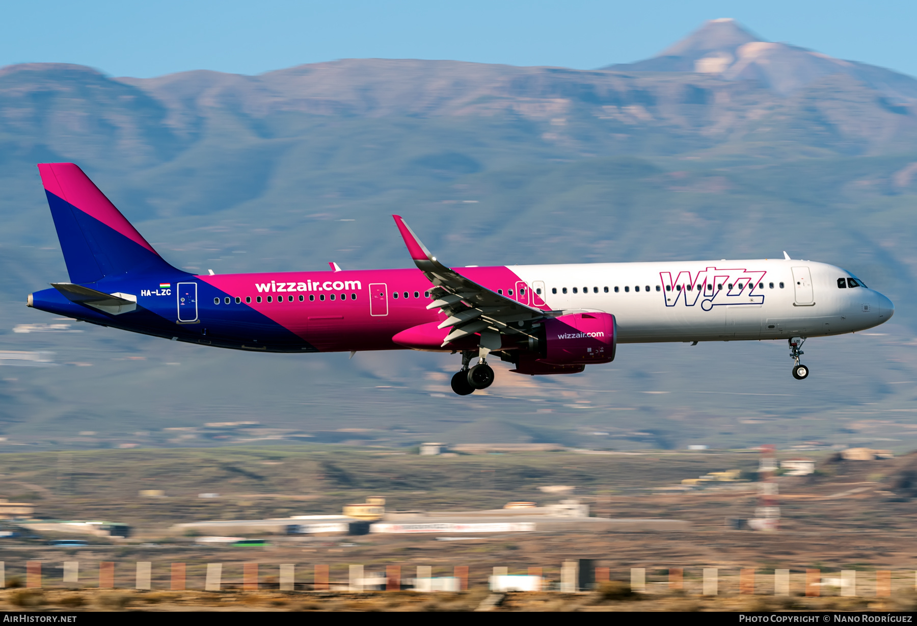 Aircraft Photo of HA-LZC | Airbus A321-271NX | Wizz Air | AirHistory.net #425506