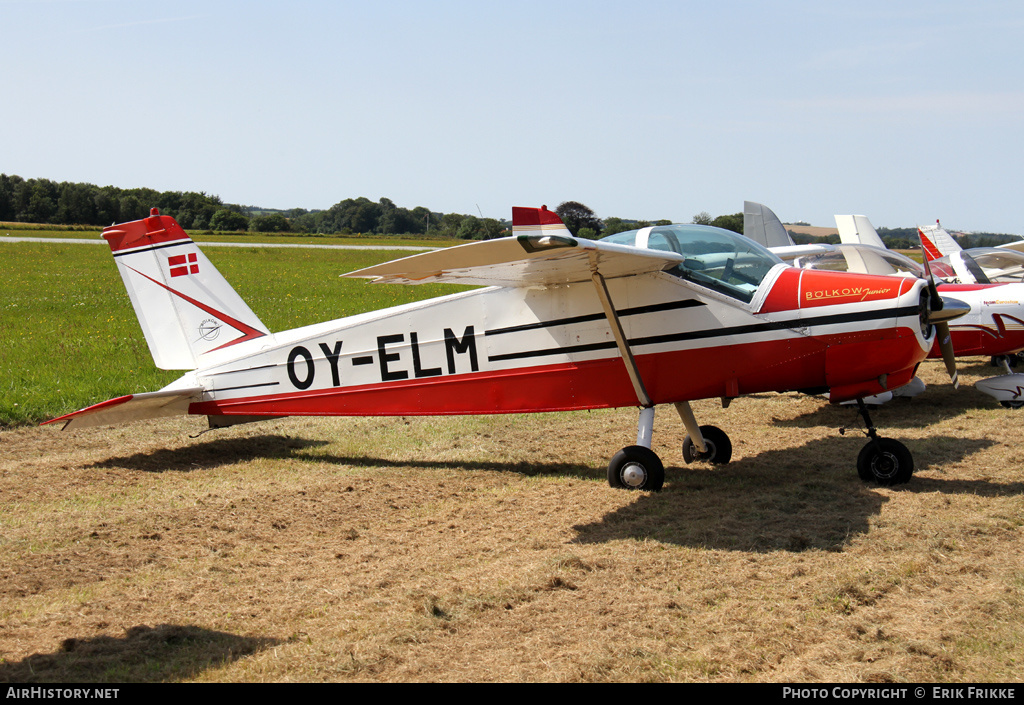 Aircraft Photo of OY-ELM | Bölkow Bo-208C Junior | AirHistory.net #425515