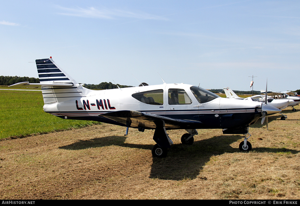 Aircraft Photo of LN-MIL | Rockwell Commander 112A | AirHistory.net #425526