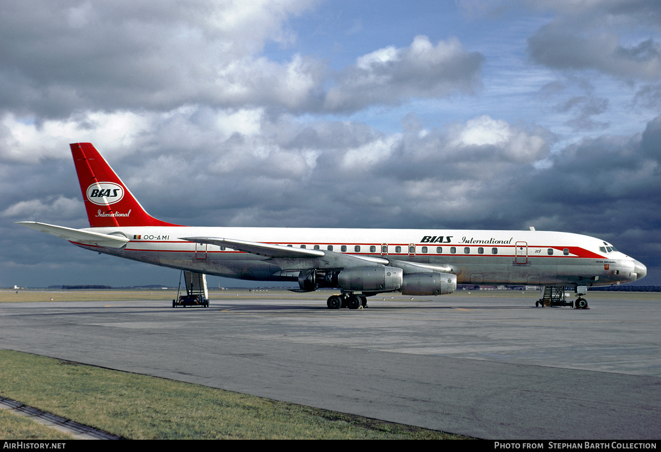 Aircraft Photo of OO-AMI | Douglas DC-8-33 | Belgian International Air Services - BIAS | AirHistory.net #425532