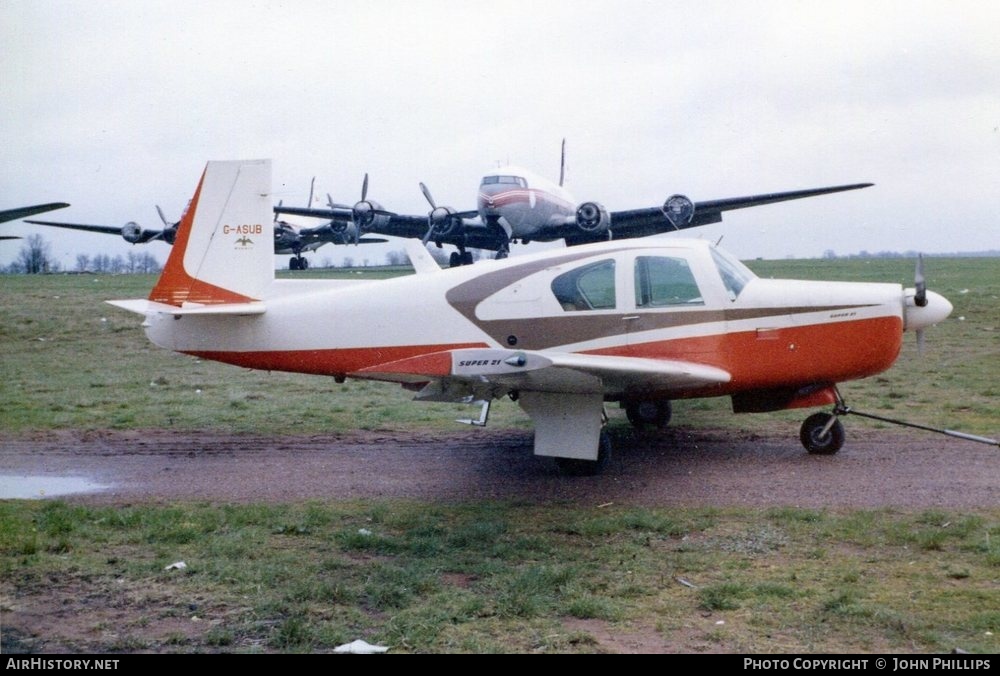 Aircraft Photo of G-ASUB | Mooney M-20E | Overseas Aviation | AirHistory.net #425534