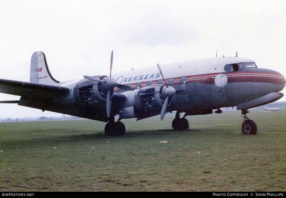Aircraft Photo of CF-TFT | Canadair DC-4M-2 North Star | Overseas Aviation | AirHistory.net #425536